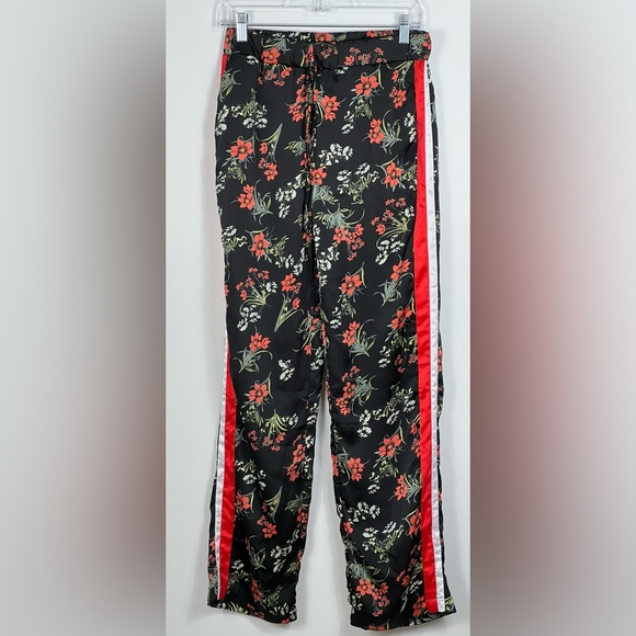Eight Paris Black floral loungewear pants size medium NWT 3 for $20 - Picture 1 of 6